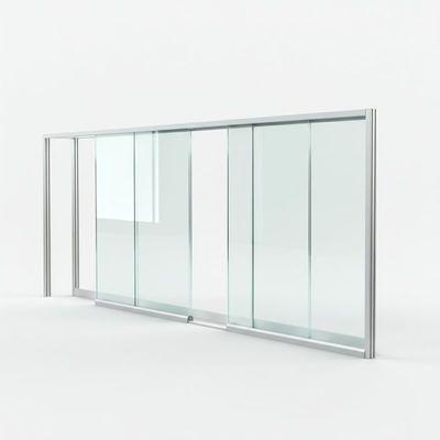 kaufen Moderne Glaswand mit Aluminiumstruktur online manufacture