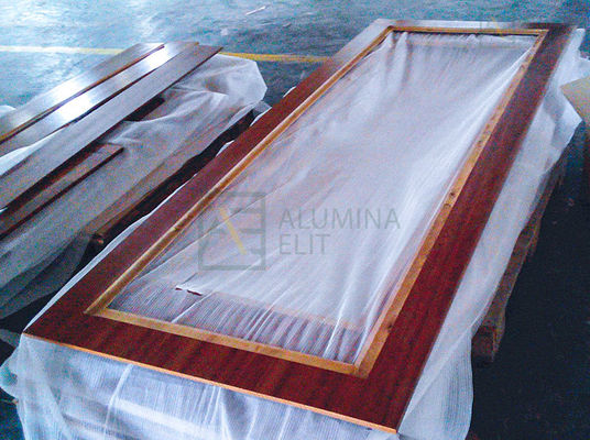 Ein guter Preis. Feuerdichte und schalldichte bewegliche Trennwand mit 6061-T6 Aluminiumrahmen und 105 mm Dicke Online