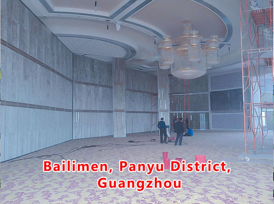 Ein guter Preis. Collapsing Aluminium Frame Glass Partition Wall with 30-42dB Sound Insulation and 108mm/90mm Thickness for Office Spaces Online