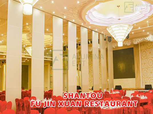 Ein guter Preis. Shantou Fu Jin Xuan Restaurant: Schallisolierte, verschiebbare, mobile Trennwand mit 68 cm Dicke, 800 N Dichtkraft und 40 N/m magnetischer Anziehungskraft Online