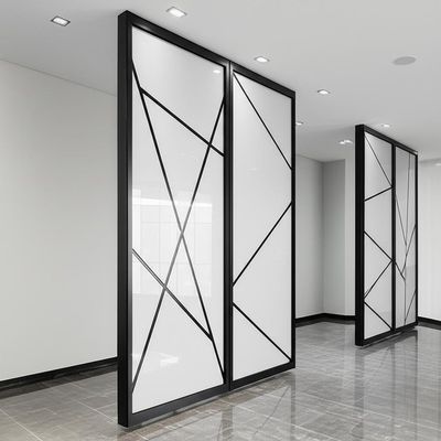 Ein guter Preis. Sliding Acoustic Partition Wall with Glass Finish Customizable Dimensions and OEM & ODM Design Online