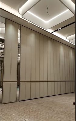 Tagungsraum MDF Verstellbare Klappwand, Hotel Trennwände ISO9001 SGS