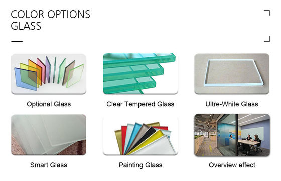 Ein guter Preis. Top-Unterstützte moderne Ästhetik Büro Glas Trennwand mit Raumoptimierung Online