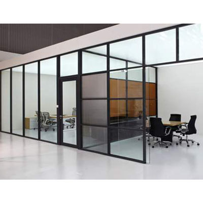 Ein guter Preis. Demountable Office Glass Partition Wall with 30-42dB Sound Insulation and 108mm/90mm Thickness Online