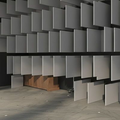 Robuste Gebäudeaufbau-Büro Schall Trennwände Wand mit 89cm Dicke Panel
