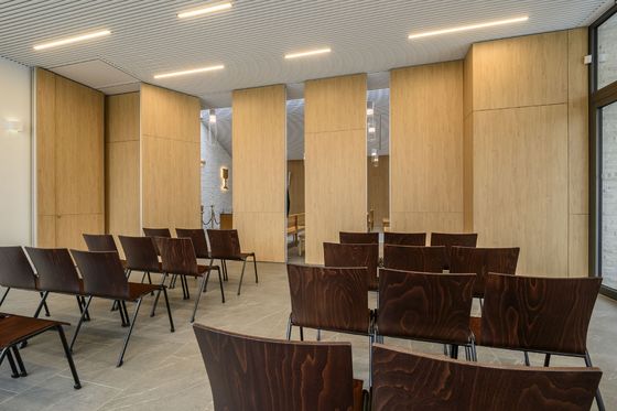 Akustische, betriebsfähige Trennwände geeignet für eine Vielzahl von Anwendungsfällen, maßgeschneiderte bewegliche Trennwände